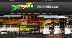 Desktop Screenshot of everwoodtreatment.com